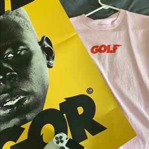 Golf Wang Tyler the Creator Igor shirt with poster